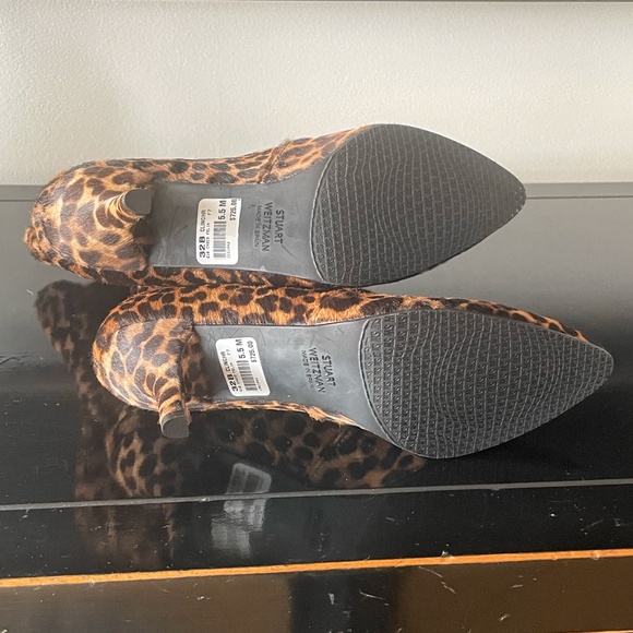 Stuart Weitzman Calf-hair Sock Bootie - Picture 3 of 6